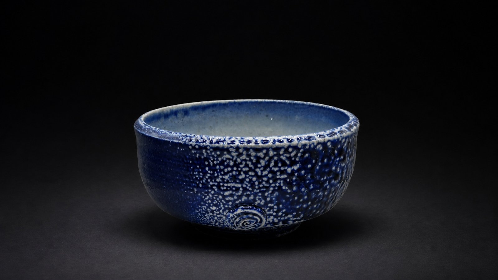 Cobalt Blue Speckled Bowl