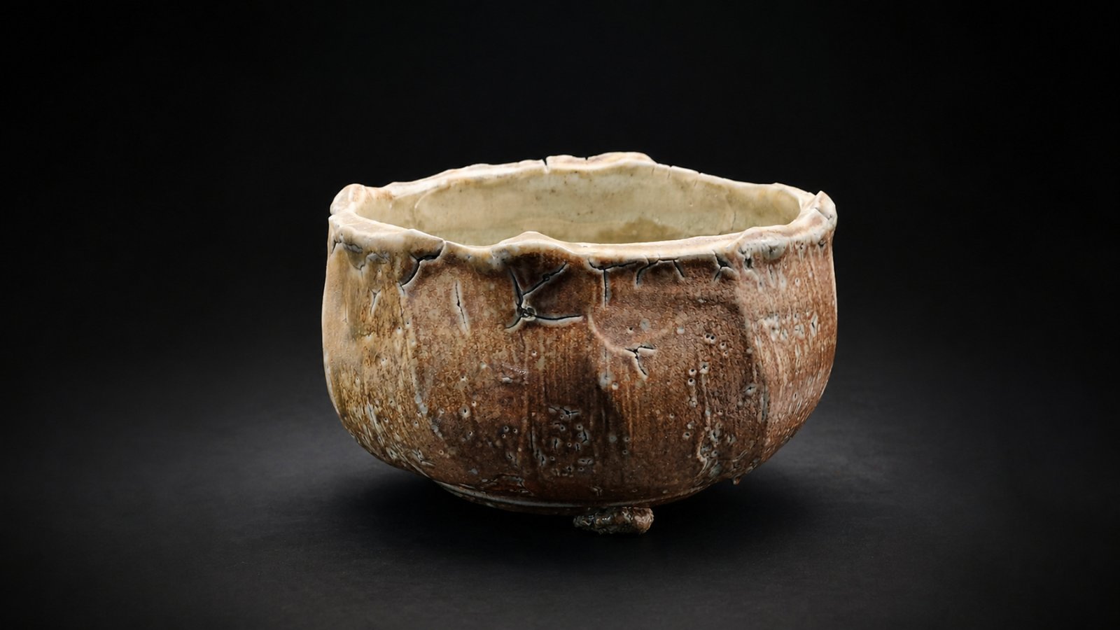 Rose Ash Footed Bowl